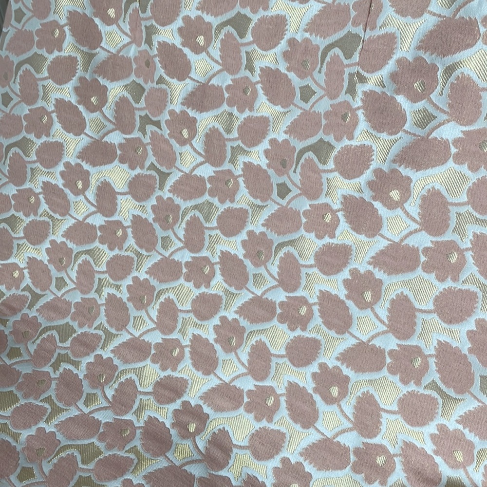 ‼️LAST CALL‼️ Merona pink and gold floral pencil skirt - Picture 10 of 11